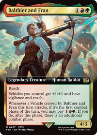 Balthier and Fran (Extended Art) (FIN-477) - FINAL FANTASY