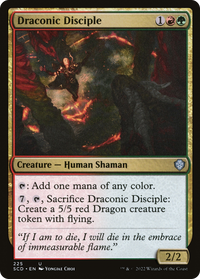 Disciple draconique [Decks de commande de démarrage] 