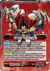 King Vegeta // King Vegeta, Head of the Saiyan Rebellion (Common) (BT13-002) [Supreme Rivalry] - POKÉ JEUX