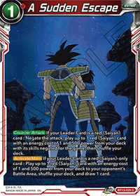 A Sudden Escape (Common) (BT13-029) [Supreme Rivalry] - POKÉ JEUX