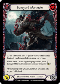 Boneyard Marauder (Yellow) [U-MON136] (Monarch Unlimited) Unlimited Normal - POKÉ JEUX