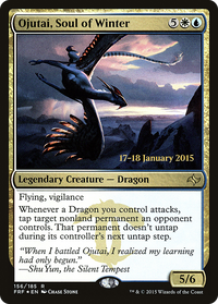 Ojutai, Soul of Winter [Fate Reforged Prerelease Promos]
