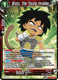 Broly, the Young Invader (Common) (BT13-026) [Supreme Rivalry] - POKÉ JEUX