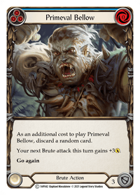 Primeval Bellow (Blue) [1HP042] (History Pack 1) - POKÉ JEUX