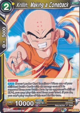 Krillin, Making a Comeback (BT12-095) [Vicious Rejuvenation] - POKÉ JEUX