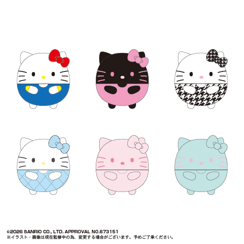 Sanrio Characters Fuwa Kororin 11 (Pre-Order)