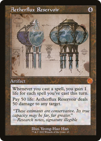 Réservoir Aetherflux (schéma rétro) [Artefacts rétro de la guerre des frères] 