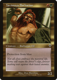 Yavimaya Barbarian [Invasion]