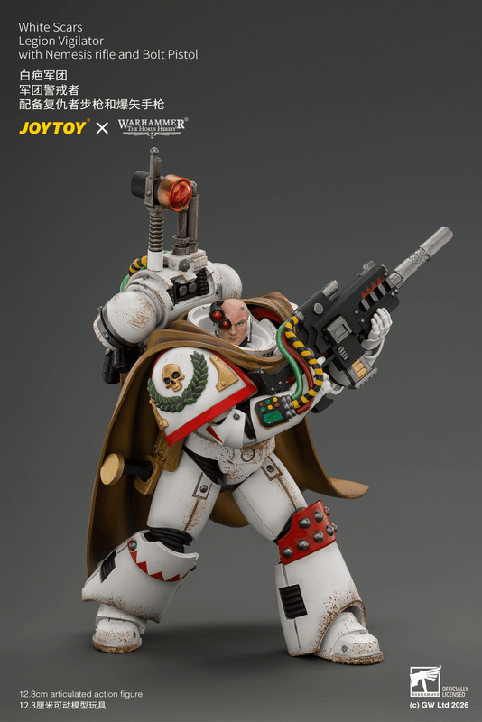 White Scars Legion Vigilator with Nemesis rifle and Bolt Pistol (Pre-Order)