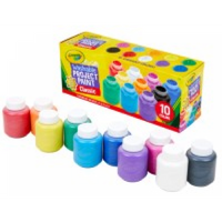 CRAYOLA - 10 x 59ml PAINT JARS (Special Order)