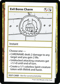 Evil Boros Charm (2021 Edition) [Mystery Booster Playtest Cards]