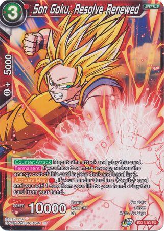 Son Goku, Resolve Renewed (EX13-03) [Special Anniversary Set 2020] - POKÉ JEUX