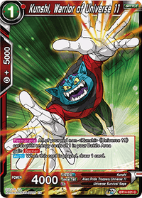 Kunshi, Warrior of Universe 11 (BT14-021) [Cross Spirits] - POKÉ JEUX