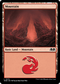Mountain (0274) [Wilds of Eldraine]