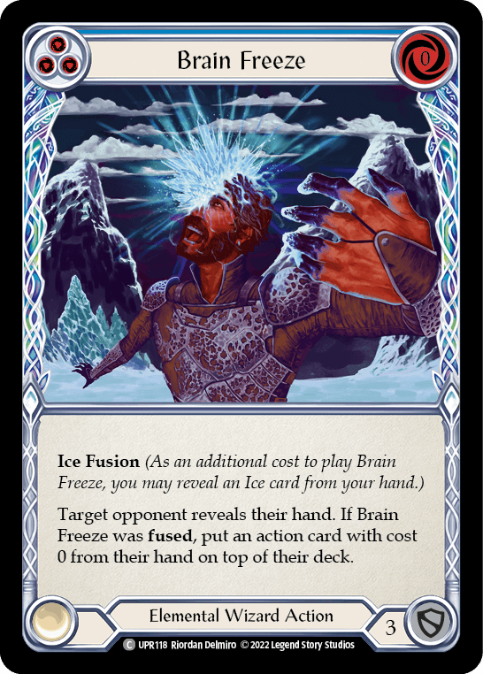 Brain Freeze (Blue) [UPR118] (Uprising) - POKÉ JEUX