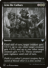 Arm the Cathars [Innistrad: Double Feature]