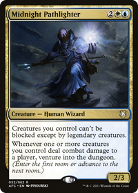 Midnight Pathlighter [Dungeons & Dragons: Adventures in the Forgotten Realms Commander]