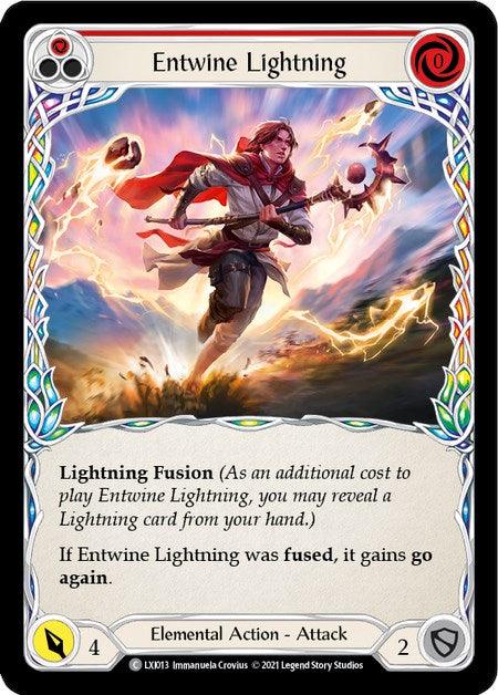 Entwine Lightning (Red) [LXI013] (Tales of Aria Lexi Blitz Deck) 1st Edition Normal - POKÉ JEUX