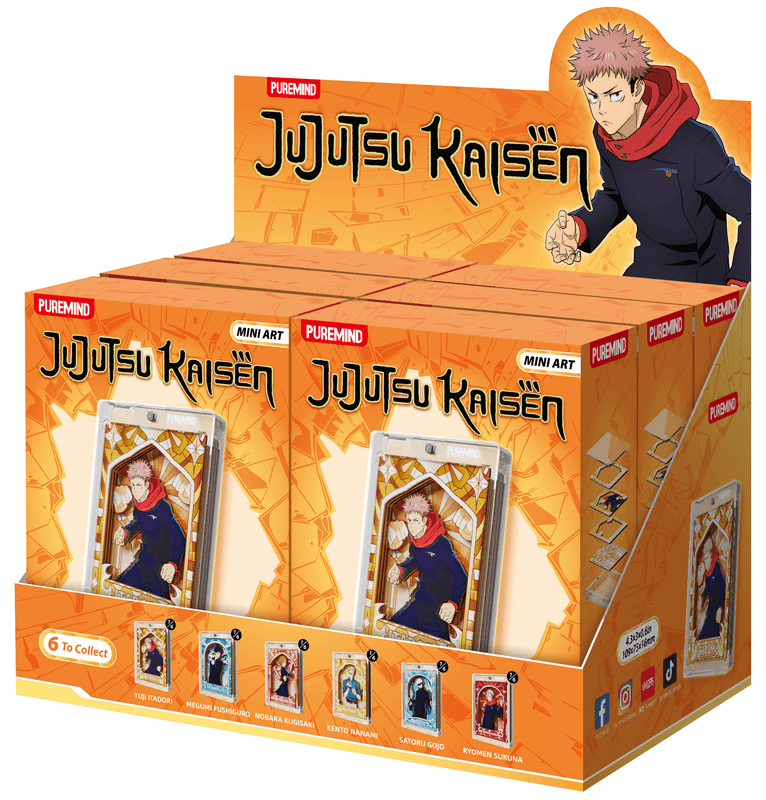 Jujutsu Kaisen S2 - Sorcery Prism Pane Mini Art (6 units/set) (Pre-Order)
