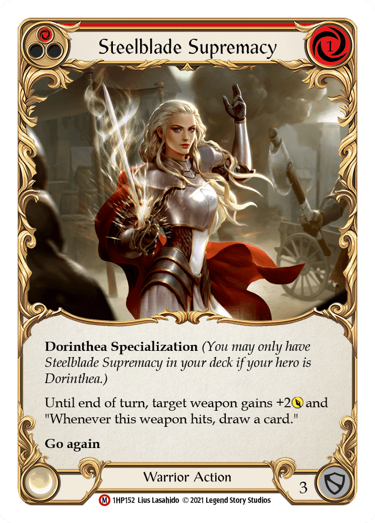 Steelblade Supremacy [1HP152] (History Pack 1) - POKÉ JEUX