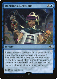 Décisions, décisions (Galaxy Foil) [Unfinity] 