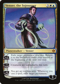 Venser, the Sojourner (DDI-001) - Duel Decks: Venser vs. Koth