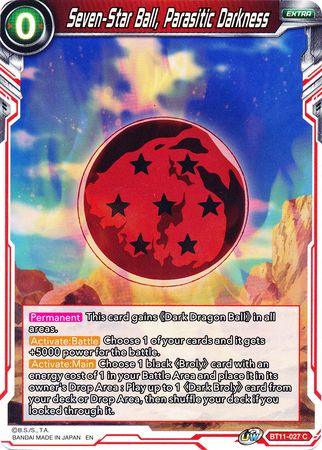 Seven-Star Ball, Parasitic Darkness (BT11-027) [Vermilion Bloodline] - POKÉ JEUX