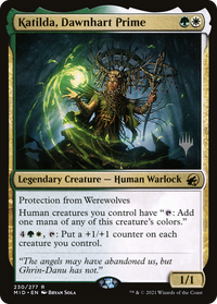 Katilda, Dawnhart Prime (Promo Pack) [Innistrad: Midnight Hunt Promos]