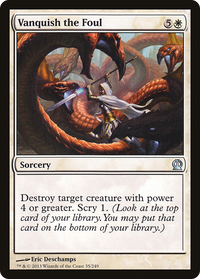 Vanquish the Foul [Theros]
