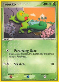 Treecko (67/100)  - Crystal Guardians