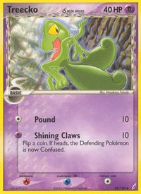 Treecko (Delta Species) (68/100)  - Crystal Guardians