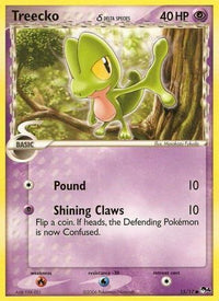 Treecko (Delta Species) (15/17)  - POP Series 4