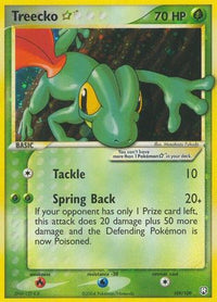 Treecko Star (109/109) - Team Rocket Returns Holofoil