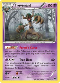 Trevenant (55/146)  - XY Base Set Holofoil