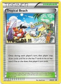 Tropical Beach (Worlds ) (BW28/101) - Black and White Promos