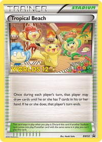 Tropical Beach (Worlds ) [Finalist] (BW50) - Black and White Promos
