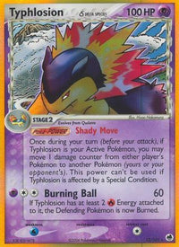 Typhlosion (Delta Species) (12/101) - Dragon Frontiers Reverse Holofoil