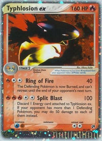 Typhlosion ex (99/100) - Sandstorm Holofoil