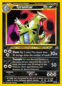 Tyranitar (31/75) - Neo Discovery 1st Edition