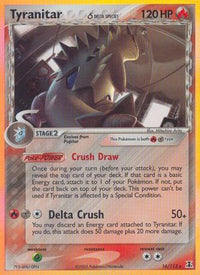 Tyranitar (Delta Species) (16/113) - Delta Species Holofoil