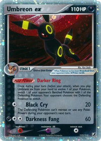 Umbreon ex (112/115) - Unseen Forces Holofoil