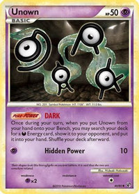 Unown (40/90)  - Undaunted