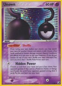 Unown (?/115) - Unseen Forces Holofoil