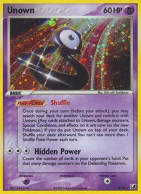 Unown (B/115) - Unseen Forces Holofoil