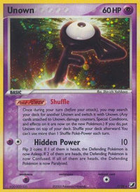 Unown (F) (F/115)  - Unseen Forces Holofoil