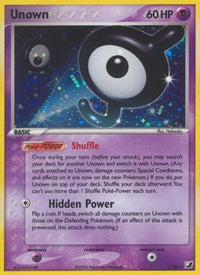 Unown (J/115) - Unseen Forces Holofoil