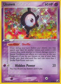 Unown (K/115) - Unseen Forces Holofoil