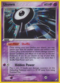 Unown (L) (L/115)  - Unseen Forces Holofoil