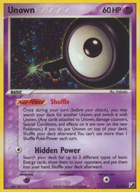 Unown (Q) (Q/115)  - Unseen Forces Holofoil