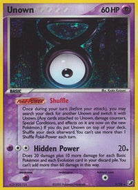 Unown (V/115) - Unseen Forces Holofoil